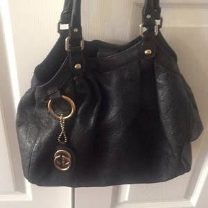 Gucci Guccissima Sukey authentic leather bag